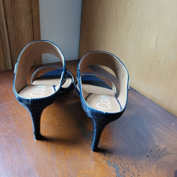 Calvin Klein Navy Leather - Picture 3 of 4